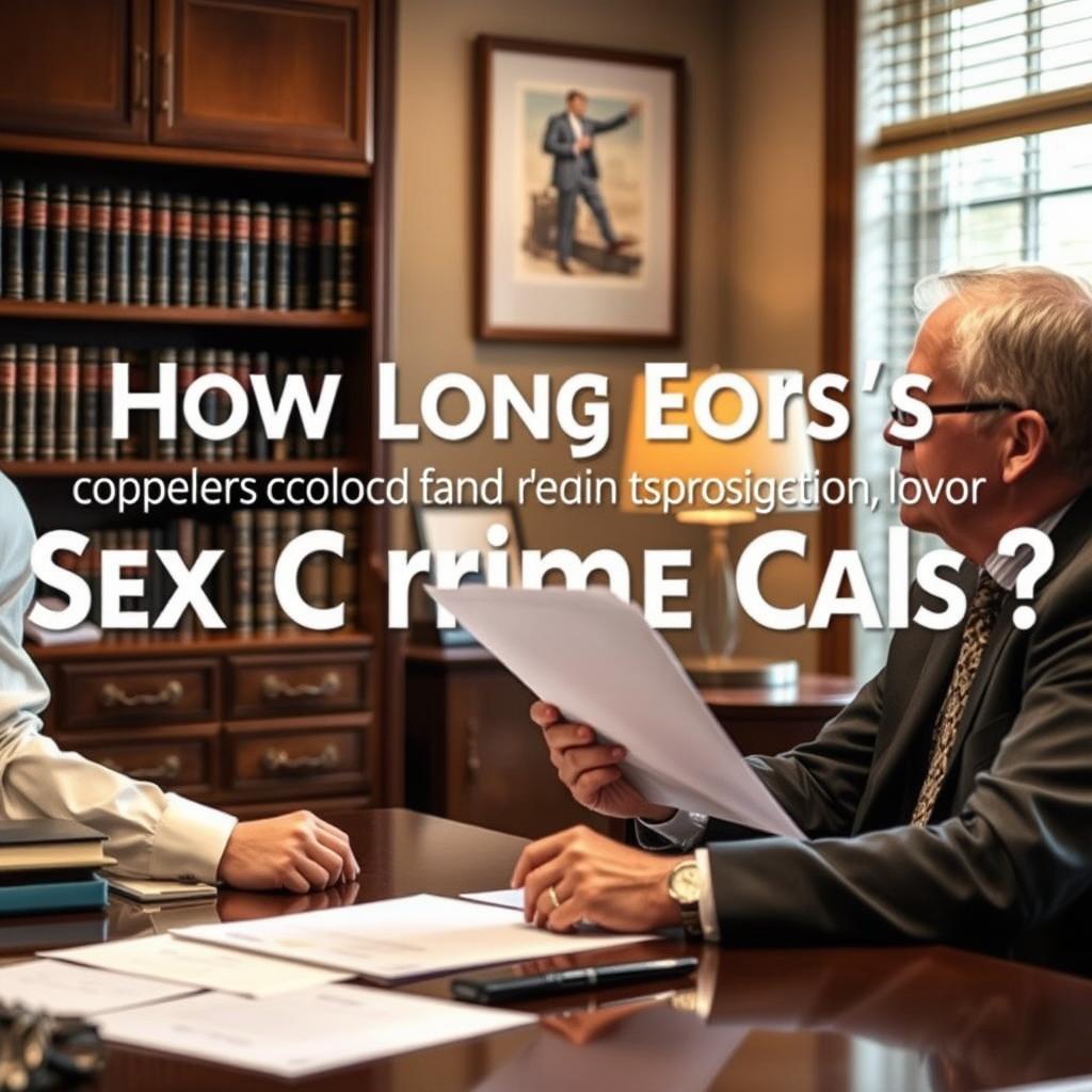 How long does a sex crime case take in Dinwiddie County