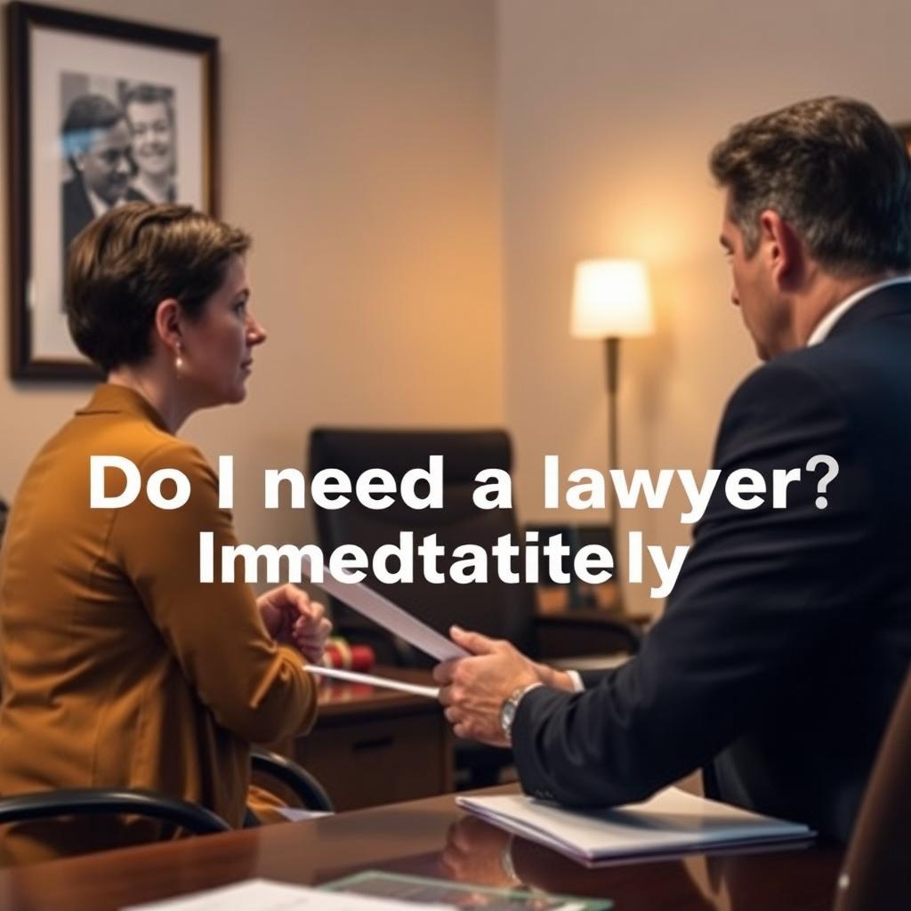 Do I need a lawyer immediately for a sex crime investigation in Carroll County